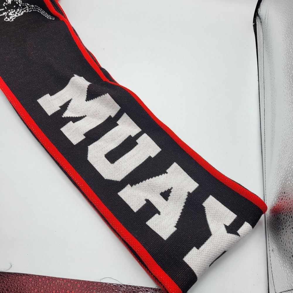 Muay Thai Team Toro MMA Scarf Ruffneck Red Black NWT
